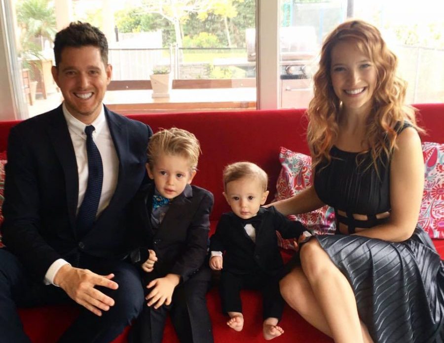 Michael Buble and family
