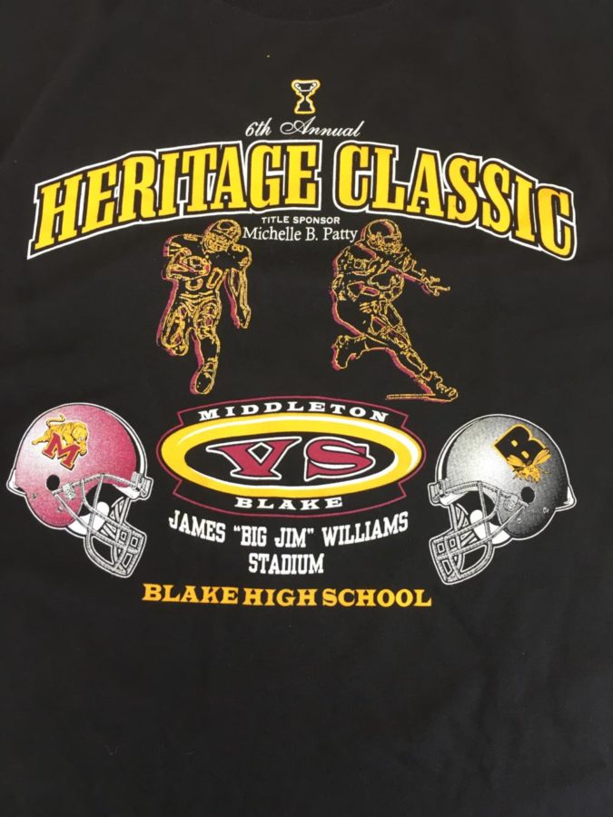 This years Heritage Classic t-shirt will be available for purchase at the game Friday night.